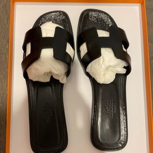 Hermes Oran Sandals